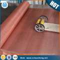 Gold supplier nonmagnetic rfi shielding copper knitted wire mesh screen cloth